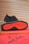 Christian Louboutin Louis Junior PI Verzió Strass Sneakers Fekete Christian Louboutin Cipő