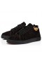 Christian Louboutin Louis Junior Cipők Fonott Borjú Bőr Fekete Christian Louboutin Cipő