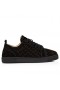 Christian Louboutin Louis Junior Cipők Fonott Borjú Bőr Fekete Christian Louboutin Cipő