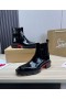 Christian Louboutin Férfi Cheney Járni Boka Csizma Fekete CL Cipő
