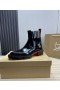 Christian Louboutin Férfi Cheney Járni Boka Csizma Fekete CL Cipő
