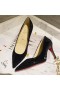 Christian Louboutin Pigalle Follies Szivattyúk 100mm Kristály-megszépült Fekete
