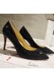 Christian Louboutin Pigalle Follies Szivattyúk 100mm Kristály-megszépült Fekete