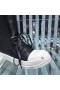 Rick Owens Ramones Magas Felső Bőr Csizma Fekete Rick Owens Cipő