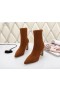 Jimmy Choo Boka Boot 85mm Velúr Barna