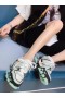 Jimmy Choo GYÉMÁNT X TRÉNER/M FHF Tenisky Kék, Zöld