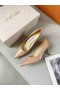 Jimmy Choo Szerelem 65 Borjú Bőr Szivattyúk JC Jelkép Meztelen