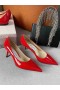 Jimmy Choo Szerelem 65 Borjú Bőr Szivattyúk JC Jelkép Piros