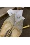 Christian Louboutin Follies Strass Lakások Háló Csillogó Ezüst Christian Louboutin Cipő