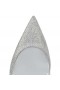 Christian Louboutin Kate 85 Mm Szivattyúk Csillogott, Borjú Bőr Ezüst CL Cipő