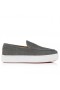 Christian Louboutin Paqueboat Hajó Cipő Borjú Bőr Szürke CL Cipő