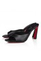 Christian Louboutin Condora Öszvér 85mm Öszvérek Nappa Bőr Fekete Christian Louboutin Cipő