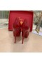 Christian Louboutin Dirditta 130mm Szivattyúk Szabadalmi Bőr, Piros