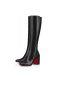 Christian Louboutin Jane szendrődi v. 85 mm Borjú Bőr Nyúlik Nappa Bőr Fekete