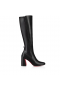Christian Louboutin Jane szendrődi v. 85 mm Borjú Bőr Nyúlik Nappa Bőr Fekete