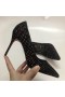 Christian Louboutin Kate Strass Szivattyúk Velúr Kristály Díszítések, Többszínű
