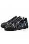 Christian Louboutin Louis Junior Tüskék Cipők Borjú Bőr Fekete Christian Louboutin Cipő