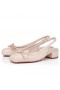 Christian Louboutin Mamaflirt Parittya 30mm Balerinák Nappa Bőr Leche Christian Louboutin Cipő