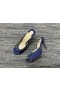 Christian Louboutin Nekem Dolly 100mm Tüskék Öszvérek Farmerkék
