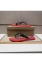 Christian Louboutin A Férfiak Spike Flip Flop Minta Piros Christian Louboutin Cipő