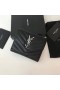 Saint Laurent Kompakt Tri-Fold Tárca Noir Bőr Saint Laurent Pénztárca