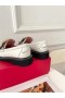 Roger Vivier Viv' Rangers Szem Strass Naplopók Fehér Bőr