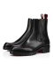 Christian Louboutin Boot Motok Lapos Fekete Borjú