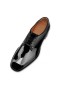 Christian Louboutin Derby Chambeliss Lapos Fekete Szabadalmi Borjú