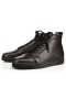 Christian Louboutin Louis Fekete/fekete Borjú
