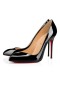 Christian Louboutin Szivattyúk Corneille 100 mm Fekete lakkbőr