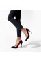 Christian Louboutin Szivattyúk Iriza 100 mm-es, Fekete Bőr
