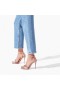 Christian Louboutin Szandál Umberta 100 mm Feve/lin Feve Velúr Bőr