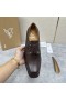 Christian Louboutin Chambelimonk Derbies Calf Leather Chocolate