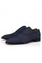 Christian Louboutin Greggory Oxfords Nubuck Leather Zaffiro
