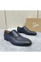 Christian Louboutin Lafitte On Oxford Calf Leather Navy Blue
