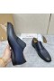 Christian Louboutin Lafitte On Oxford Calf Leather Navy Blue