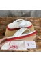 Christian Louboutin Men Flip Flop Sandals Rubber White Red