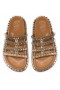 Christian Louboutin Pyra Hallulila Mules Waxed Calf Leather Terra