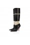 Christian Louboutin Xrismarteen 100 Mm Boots Lamb Nappa Leather Black