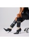 Christian Louboutin Xrismarteen 100 Mm Boots Lamb Nappa Leather Black