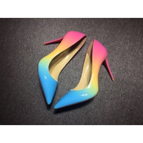 Christian Louboutin Pigalle Follies Szivattyúk 100 mm lakkbőr Multicolor