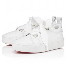 Christian Louboutin Játék, Játék, Férfi Cipők Borjú Bőr, Fehér