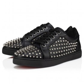 Christian Louboutin Vieira Este Tüskék Cipők Férfi Borjú, valamint Nappa Bőr Fekete