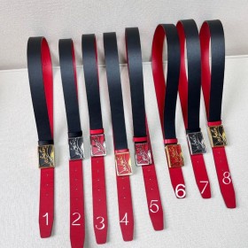 Christian Louboutin Ricky Öv 35mm Borjú Bőr Fekete