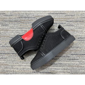 Christian Louboutin Adolon Junior Cipők Poliészter Fekete