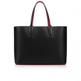 Christian Louboutin Cabata Nagy Táska Borjú Bőr Fekete Christian Louboutin Táskák
