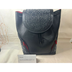 Christian Louboutin Explorafun Spike Hátizsák Fekete Christian Louboutin Táskák