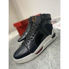 Christian Louboutin Loubikick Magas FelsÅ CipÅk Borjú BÅr Fekete