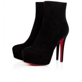 Christian Louboutin Platformok Bianca 120 mm Fekete Velúr