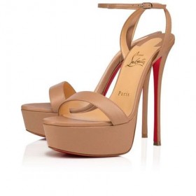 Christian Louboutin Platformok Királynő Alta 150 mm Meztelen Nappa bőr